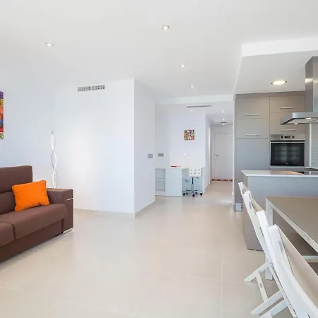 Moderno, Renovado Y Soleado Con Vistas Panoramicas Al Mar En Primera Linea De Playa - Es-228-100 Apartment *