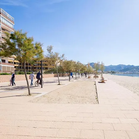 Moderno, Renovado Y Soleado Con Vistas Panoramicas Al Mar En Primera Linea De Playa - Es-228-100 Apartment *